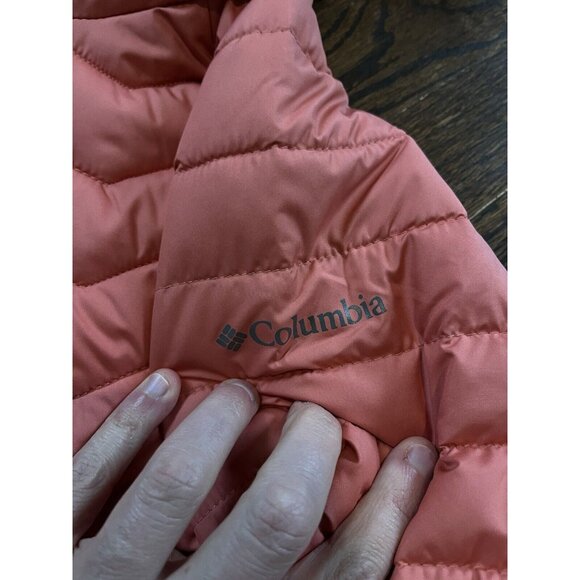 NWT Columbia Powder Lite Mid Jacket Omni-Heat Coral Women’s Size Medium $200 - Picture 5 of 9